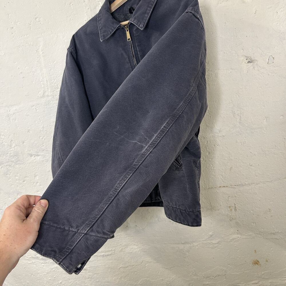 Vintage Carhartt Blanket-Lined Detroit Jacket “Petrol Blue” J204 PTB - Picture 6 of 15